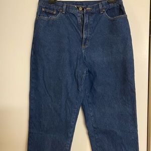 Flannel Lined LL Bean Jeans